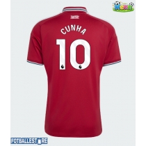 Manchester United Matheus Cunha #10 Hjemmedrakt 2026-27 Kortermet